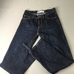 Levis 505 Youth kids Jeans Blue 12 Denim W26 L26 Casual Straight Boys #0429
